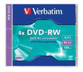 CID - Verbatim DVD-RW 4,7GB 4x újraírható dvd