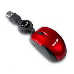 EG - Genius Micro Traveler USB optikai egér, piros
