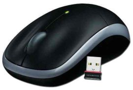 EL - Logitech M185 Wireless Mouse, ezüst-fekete
