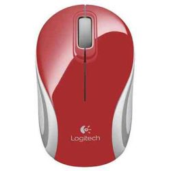 EL - Logitech M187 Wireless Mouse, piros
