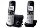   TELP - Panasonic KX-TG6812PDB DUO DECT telefon szett, kihangosítható