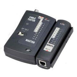 HAUSZ - Kábelteszter, RJ11+RJ45+BNC, Sprotek STM820