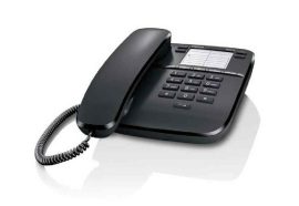 TEL - Gigaset DA310 asztali, memóriás telefon, fekete