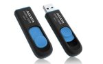 M - Pendrive  32GB Adata UV128, USB3.0, fekete-kék (90/40)