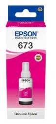 PPE - Epson T6733 no.673 tinta, bíbor, 70ml L800, L810, L850, L1800