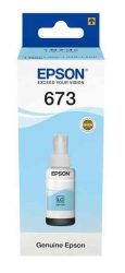 PPE - Epson T6735 no.673 tinta, világos ciánkék, 70ml L800, L810, L850, L1800