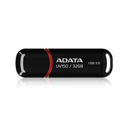 M - Pendrive  32GB Adata UV150, USB3.0, fekete (90/40)