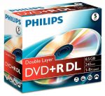   CID - Philips DVD+R 8,5GB 8x kétrétegű / dual layer DVD lemez
