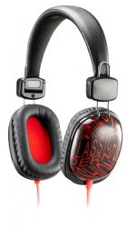 HKM - Mikrofonos fejhallgató, Genius HS-M470, fekete-piros
