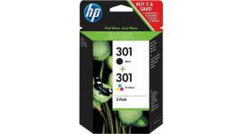 PPH - HP N9J72AE no.301 fekete+színes patron multipack