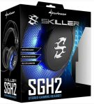   HKM - Sharkoon Skiller SGH2 fekete mikrofonos fejhallgató/headset