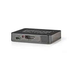 KELLÉK - HDMI splitter/elosztó, 2 portos, Nedis VSPL34002BK, 4k@30Hz
