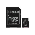   MK - MicroSD kártya 128Gb Kingston CL10 Canvas Select Plus 100R A1 + adapter