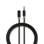   KÁBEL - Audio kábel 3.5" jack hosszabbító 10m, Nedis CABW22050AT100