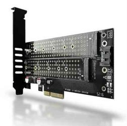 KELLÉK - Adapter, PCI Express - NVME + SATA M.2 adapter, Axagon PCEM2-D