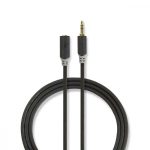   KÁBEL - Audio kábel 3.5" jack hosszabbító  3m, Nedis CABW22050AT30