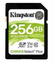 MK - SDXC, 256Gb Kingston Canvas Select Plus, CL10/U3/V30 (100/85)