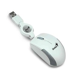 EG - Genius Micro Traveler USB optikai egér, fehér, V2