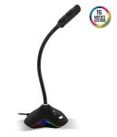HKM - Mikrofon, asztali, USB, Spirit of Gamer EKO 300 RGB