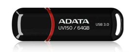 M - Pendrive  64GB Adata UV150 USB3.0, fekete (100MB/s olvasás)