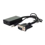   KELLÉK - Adapter, VGA apa -> HDMI anya átalakító, audio funkcióval, Value