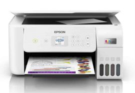 PE - Epson Ecotank ITS L3266 nyomtató/másoló/szkenner (Wifi Direct/LCD), fehér