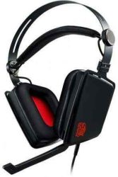 HKM - Mikrofonos fejhallgató, Thermaltake eSports Verto, fekete-piros