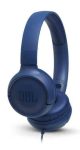 HKM - Mikrofonos fejhallgató, JBL Tune T500, kék