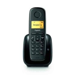 TEL - Gigaset A180 hordozható DECT telefon, fekete