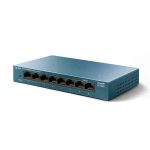   HA - TP-Link LS108G 8port 10/100/1000 gigabit switch, fémházas