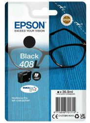PPE - Epson T09K1 no.408L tinta, fekete, 36,9ml, 2.2k, WF-C4810
