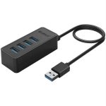 USB - HUB, 4 port, passzív, USB 3.0, Orico W5P-U3