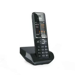TEL - Gigaset Comfort 550 hordozható DECT telefon, kihangosítható, fekete