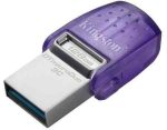   M - Pendrive 128GB Kingston DT MicroDuo 3C G3 USB3.2+Type C (200MB/sec. olvasás)