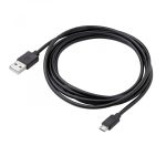 KÁBEL - USB 2.0 A-B MicroUSB kábel 1.8m, Akyga, fekete