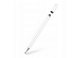 TAK - Érintőképernyő ceruza, Tech-Protect Charm Stylus Pen, fehér, FN0495
