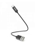 KÁBEL - USB 2.0 A-C kábel, 0.2m, Hama, fekete