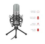   HKM - Mikrofon, asztali, USB, Trust Lance Streamelő mikrofon, GXT242
