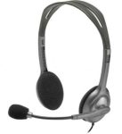 HKM - Mikrofonos fejhallgató, Logitech H111, single jack