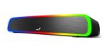   HFG - Genius Soundbar 200BT bluetooth hangszóró/soundbar, fekete, LED-es