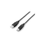 KÁBEL - USB 2.0 A-B kábel 5,0m, Equip