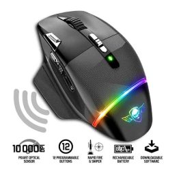 E - Spirit of Gamer XPERT-M800 vezeték nélküli optikai egér, 10.000dpi E - Spirit of Gamer XPERT-M800 vezeték nélküli optikai egér, 10.000dpi