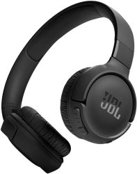 HKM - Bluetooth-os mikrofonos fejhallgató, JBL Tune T520BT, fekete