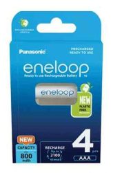 ELEM - Eneloop 4xAAA akku 800mAh