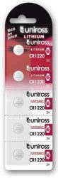 ELEM - Gombelem CR1220, Uniross, 1db