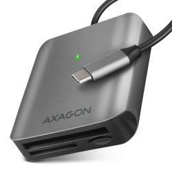 MK -  Kártyaolv, USB-C (5Gbps), Axagon CRE-S3C, UHS-II, SD/MicroSD/CF