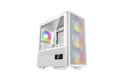 HZ - Deepcool CH560 Digital WH ATX ház, edzett üveg oldallap, fehér