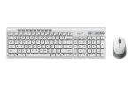   BG - Genius SlimStar 8230 vezeték nélküli billentyűzet + egér, fehér (BT+2.4GHz)