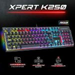   B - Spirit of Gamer XPERT K250 RGB billentyűzet, mechanikus (red)
