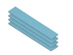   CO - Hővezető pad, ARCTIC Thermal Pad, TP-3, 120x20x1,5mm, 4 lap/csomag
